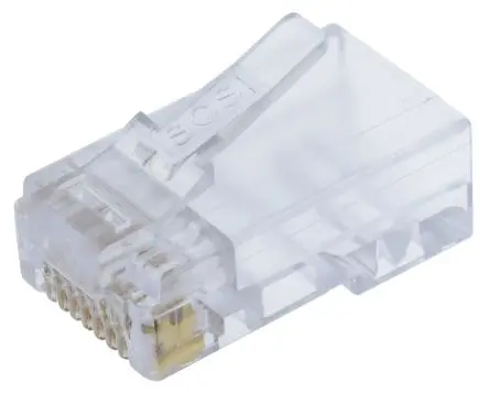 Produktfoto 1 von Bel-Stewart 943-SP Stecker Cat.5 RJ45-Steckverbinder, 1-Port 8-polig Ungeschirmt Kabel Gerade