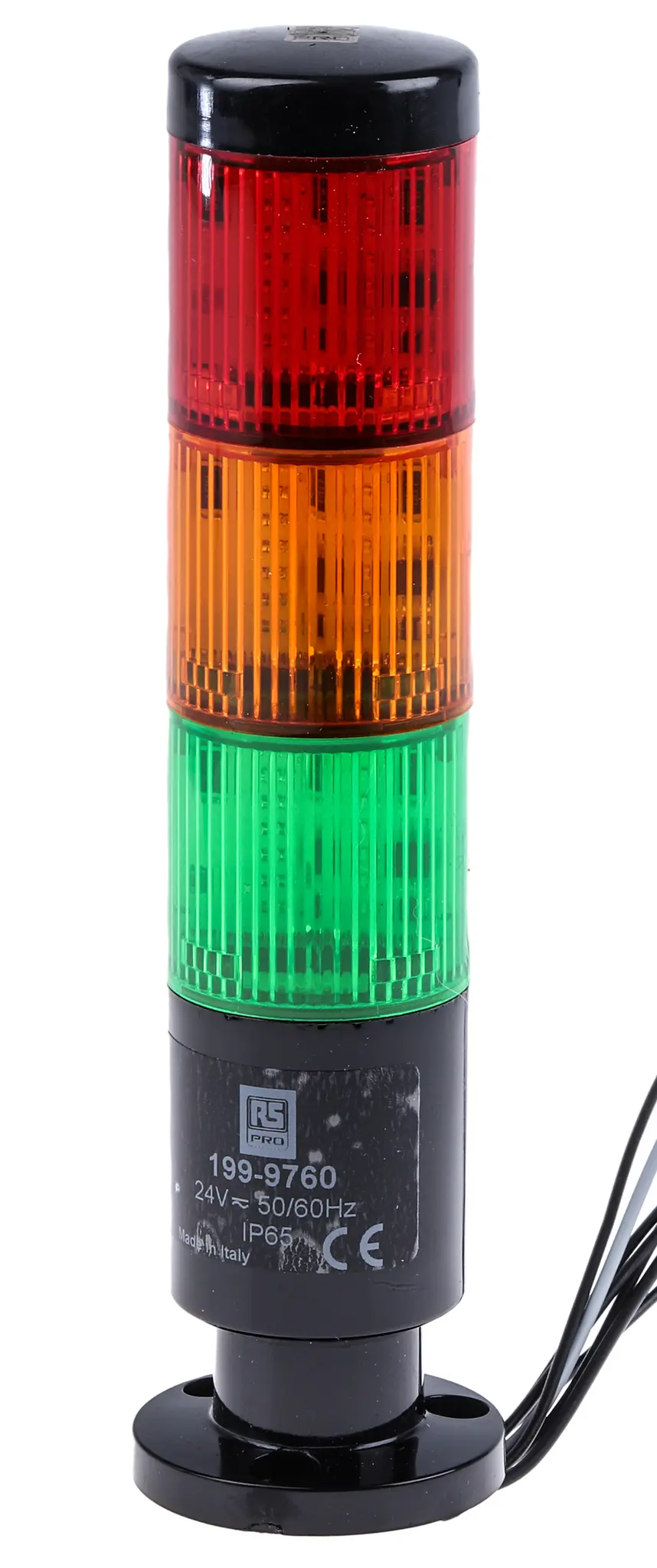 Produktfoto 1 von RS PRO LED Signalturm 3-stufig +