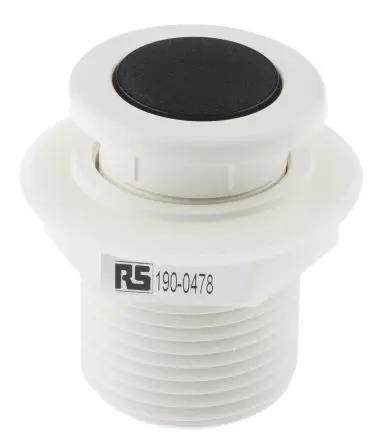Produktfoto 1 von RS PRO 6438 Druckschalter Schwarz