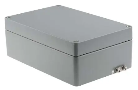 Produktfoto 1 von RS PRO RJ; Gehäuse; Aluminium; IK09 IP66 Breite 180 mm Höhe 100 mm Länge 280 mm