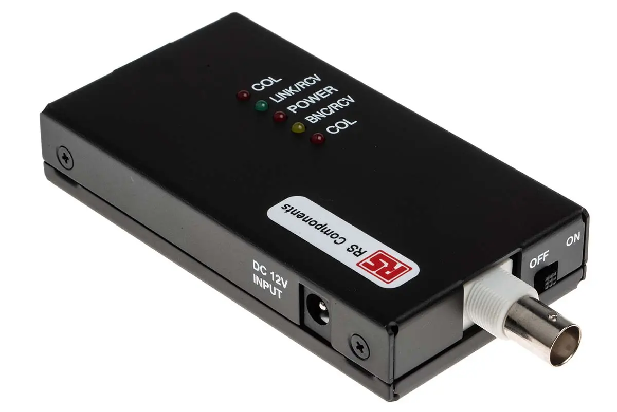 Produktfoto 1 von RS PRO Adapter, RJ45, BNC, Buchse