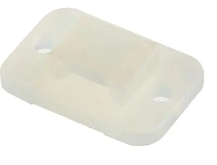 Produktfoto 1 von HellermannTyton TY Befestigungssockel, Nylon 6.6 Natur 20 mm x 4 mm Kabelbinder x 14mm für 2.2 mm