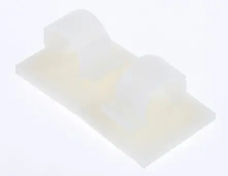 Produktfoto 1 von HellermannTyton RA Kabelhalter Selbstklebend, Kabel-Ø 13 mm Nylon 6.6 Natur 25mm x 16.5 mm x 25 mm