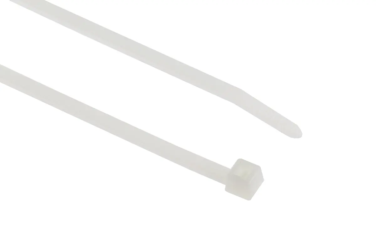 Produktfoto 1 von HellermannTyton T80I Nylon 6.6 Kabelbinder Nicht lösbar Natur 4.7 mm x 305 mm