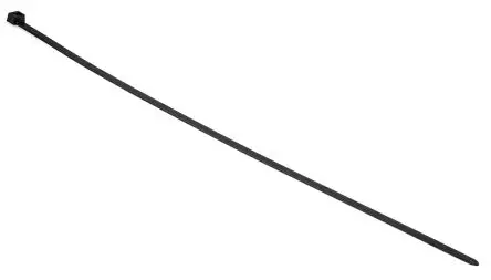 Produktfoto 1 von HellermannTyton T120M Nylon 6.6 Kabelbinder Nicht lösbar Schwarz 7.6mm x 460 mm