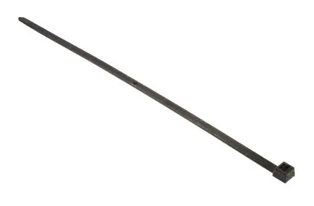 Produktfoto 1 von HellermannTyton T120R Nylon 6.6 Kabelbinder Nicht lösbar Schwarz 7.6mm x 365 mm