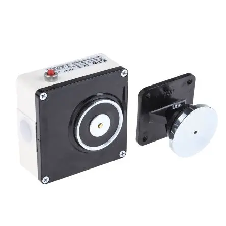Produktfoto 1 von Eaton Türmagnet Zutrittskontrolle Einzeltür, Doppeltür, 390 N, 24V dc, ø 65 mm, DC