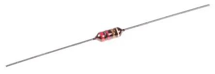 Produktfoto 1 von TDK BC Induktivität bedrahtet, Ferrit-Kern, 3.3 μH 60, 900 mA, Axial / R-DC 290 mΩ, max. 115 MHz, Ø 4 mm, Ø 0.8 mm x 4