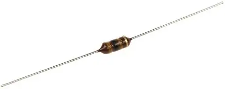 Produktfoto 1 von TDK BC Induktivität bedrahtet, Ferrit-Kern, 100 μH 70, 370 mA, Axial / R-DC 1.7 Ω, max. 5 MHz, Ø 4 mm, Ø 0.8 mm x 4 mm