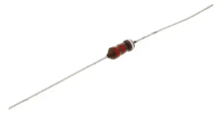 Produktfoto 1 von TDK BC Induktivität bedrahtet, Ferrit-Kern, 22 μH 55, 560 mA, Axial / R-DC 740 mΩ, max. 13 MHz, Ø 4 mm, Ø 0.8 mm x 4 mm