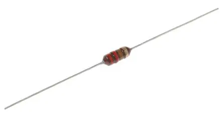 Produktfoto 1 von TDK BC Induktivität bedrahtet, Ferrit-Kern, 220 μH 70, 250 mA, Axial / R-DC 3.3 Ω, max. 3.7 MHz, Ø 4 mm, Ø 0.8 mm x 4 mm