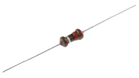 Produktfoto 1 von TDK LBC Induktivität bedrahtet, Ferrit-Kern, 22 μH 50, 1.1 A, Axial / R-DC 350 mΩ, max. 12 MHz, Ø 5.2 mm, Ø 0.8 mm x 5.2