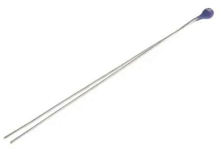 TDK B59008 Thermistor 250 Ω, PTC, 20 s 9 mm 25 mm, Überwachung der Grenztemperatur 3 mm AEC-Q200
