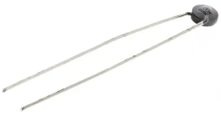 Produktfoto 1 von TDK B57164K Thermistor 100 kΩ, NTC, 20 s 2 mm, 5 %/°C 3 mm, Steuerung, Messung, Temperaturkompensation 5 mm, Toleranz 5