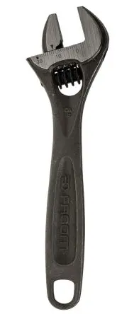 Produktfoto 1 von Facom Schraubenschlüssel Einstellbar, Metall Griff, Backenweite 20 mm, / Länge 155mm