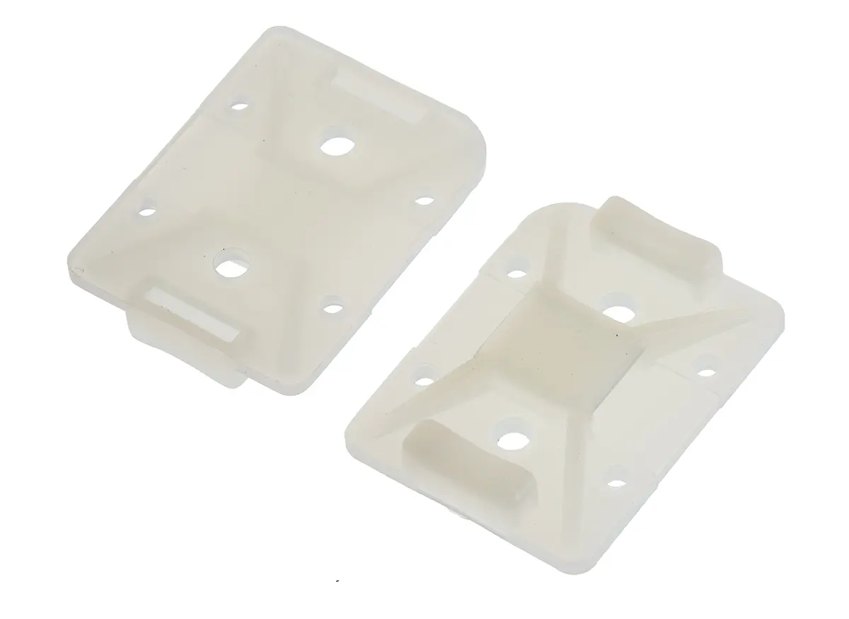 Produktfoto 1 von HellermannTyton TY Befestigungssockel, Nylon 6.6 Natur 32 mm x 8 mm Kabelbinder x 25 mm für 3.2 mm