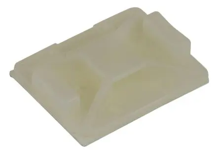 Produktfoto 1 von HellermannTyton TY Befestigungssockel, Nylon 6.6 Natur 32 mm x 8 mm Kabelbinder x 25mm für 3.2 mm