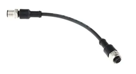 Produktfoto 1 von Pilz PSEN, 4-polig Sensor-Betätigungselementkabel, M12 Buchse 5 / M12 Stecker, Länge 0.1 m