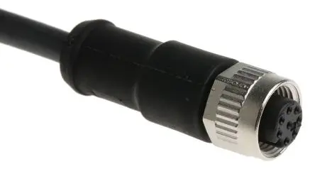 Produktfoto 1 von Pilz PSEN, 4-polig Sensor-Betätigungselementkabel, M12 Buchse 5 / M12 Stecker, Länge 0.1 m