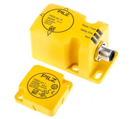 Produktfoto 1 von Pilz PSEN Transponder M12 Berührungsloser Sicherheitsschalter 24V dc aus Polybutylenterephthalat, 2 Schließer,