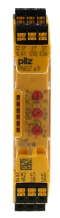 Pilz PNOZ s9 C Sicherheitsrelais 24V dc, 3 Sicherheitskontakte, 1 Hilfsschalter, Manuell RoHS SIL IEC 61508