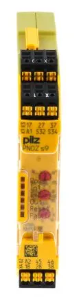 Produktfoto 1 von Pilz PNOZ s9 C Sicherheitsrelais 24V dc, 3 Sicherheitskontakte, 1 Hilfsschalter, Manuell RoHS SIL IEC 61508