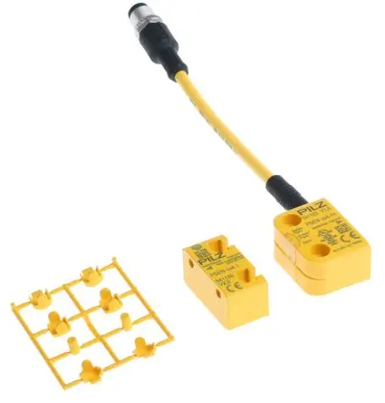 Produktfoto 1 von Pilz PSEN Transponder M12 Berührungsloser Sicherheitsschalter 24V dc aus Polybutylenterephthalat, 2, Kodierschalter