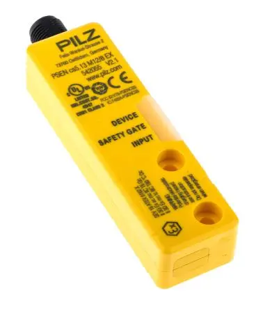 Produktfoto 1 von Pilz PSEN Transponder M12 Berührungsloser Sicherheitsschalter 24V dc aus GF Polyamid, Kodierschalter Betätiger inklusive