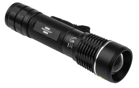 Produktfoto 1 von brennenstuhl Wiederaufladbar Taschenlampe LED Schwarz, 1250 lm / TL 1200 AF, 155 mm