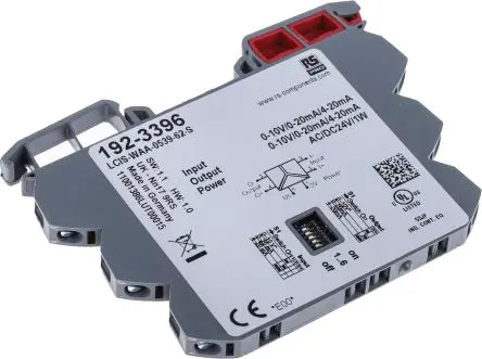 Produktfoto 1 von RS PRO Serie LCIS-WP-WAA Signalwandler 24V ac/dc, Strom/Spannung 0 → 10 V EIN / Strom/Spannung 0 → 10 V AUS