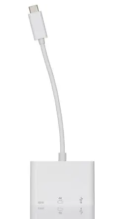 Produktfoto 1 von RS PRO Adapter, USB 3.1, - HDMI