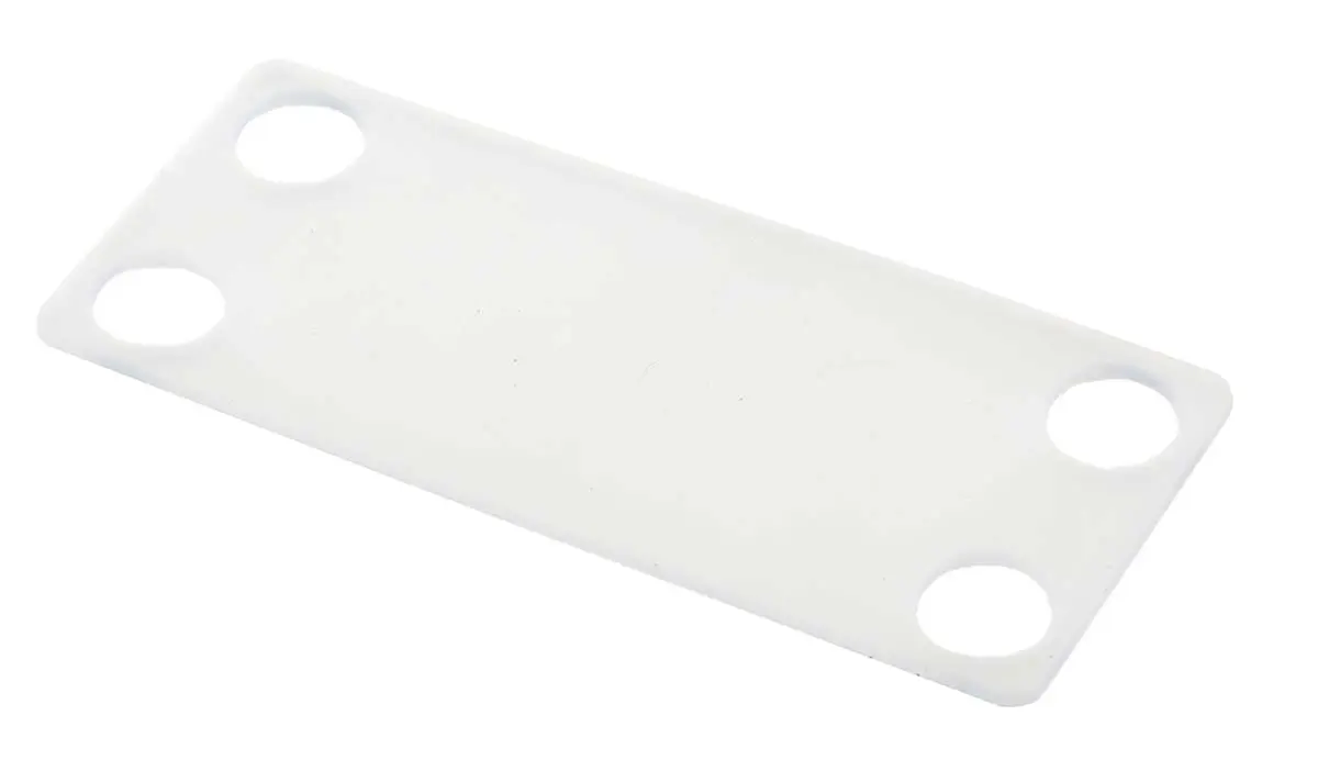 Produktfoto 1 von HellermannTyton IT Kabelmarkierung Kabelbinder, Beschriftung: 0 Naturfarbe - 4.8 mm, 44 mm x 19 mm