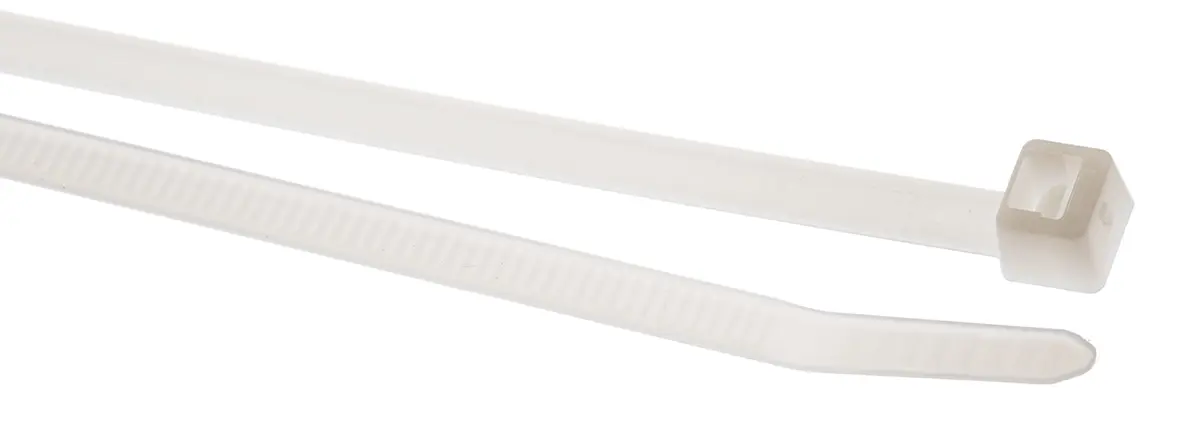 Produktfoto 1 von HellermannTyton T50S Nylon 6.6 Kabelbinder Nicht lösbar Natur 4.6 mm x 150 mm
