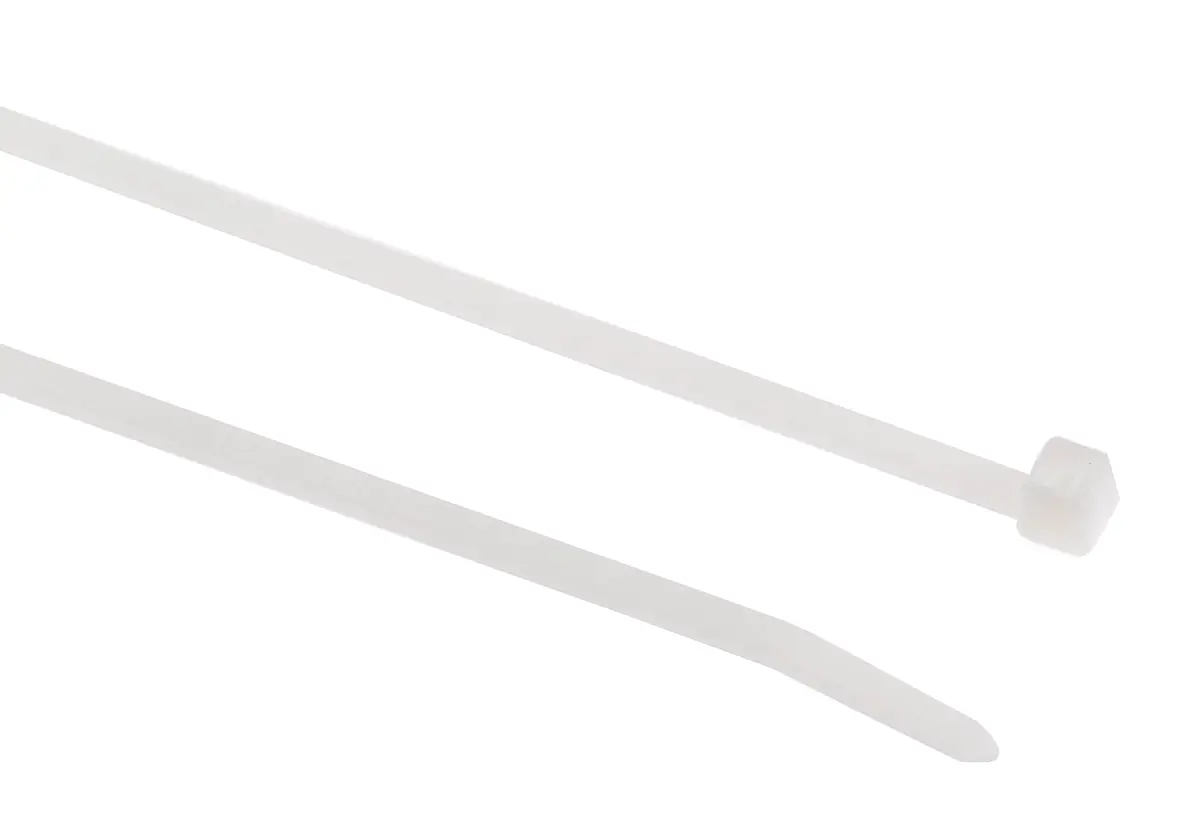 Produktfoto 1 von HellermannTyton T50I Nylon 6.6 Kabelbinder Nicht lösbar Natur 4.6 mm x 300 mm
