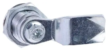 Produktfoto 1 von RS PRO, Silber Schubladenschloss aus Druckguss, Schlüssellos 26 mm, entsperrbar mit Schlüssel