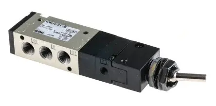 Produktfoto 1 von SMC, Kniehebel VZM500 Pneumatik-Steuerventil, manuell, RC Rc 1/8 III B