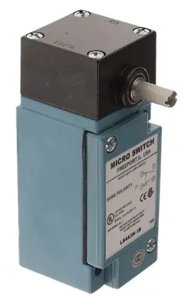 Produktfoto 1 von Honeywell HDLS Endschalter, Drehkopf 1-poliger Umschalter, IP67, Zinkdruckguss mit Epoxidbeschichtung 240V ac 10A