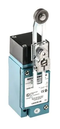 Produktfoto 1 von Honeywell HDLS Endschalter, Verstellbarer Rollenhebel 1-poliger Umschalter, IP67, Zinkdruckguss mit Epoxidbeschichtung