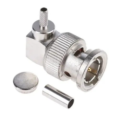 Produktfoto 1 von Telegärtner BNC Stecker Koaxialsteckverbinder BNC-Steckverbinder, Kabel, für RG179B/U-Kabel, 75 Ω Crimpbefestigung,