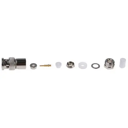 Produktfoto 1 von Telegärtner BNC Stecker Koaxialsteckverbinder BNC-Steckverbinder, Kabel, für RG58C/U-Kabel, 50 Ω Klemme, Standard,