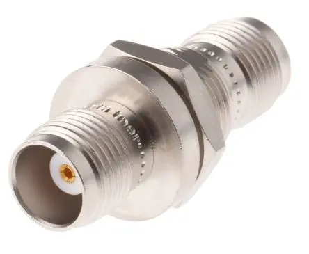 Produktfoto 1 von Telegärtner HF Adapter, 50 Ω, Gerade, 11GHz Buchse Buchse, Koaxial Nennspannung