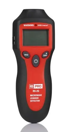 Produktfoto 1 von RS PRO Mikrowellendetektor für Mikrowelle 0 to 9.99 mW/cm2 Batterie