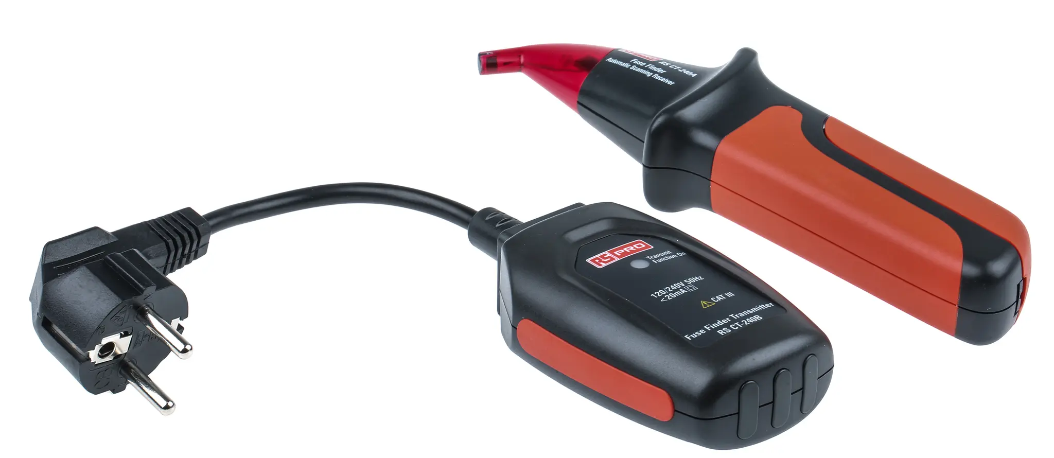 Produktfoto 1 von RS PRO Ermittler für Schutzschalter LED Akustischer Alarm 230 V Batterie 120 g