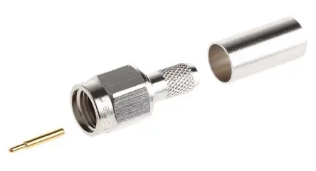 Produktfoto 1 von Telegärtner SMA Stecker Koaxialsteckverbinder SMA-Steckverbinder, Kabel, für RG142B/U, RG223/U, RG400/U-Kabel, 50 Ω