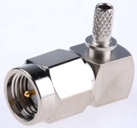 Produktfoto 1 von Telegärtner SMA Stecker Koaxialsteckverbinder SMA-Steckverbinder, Kabel, für RG316/U, RG188A/U, RG-174U-Kabel, 50 Ω