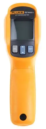 Produktfoto 1 von Fluke 62 MAX + 417D Infrarot-Thermometer-Paket, -30 °C 12:1, bis 650 °C, ± 1 °C, F, °C, Fahrenheit