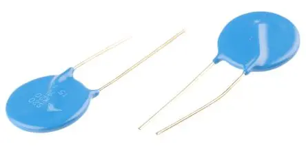 Produktfoto 1 von TDK Metalloxid-Varistor, 13 nF, 33 V / 20 A 65 V, 2000 A max., Ø 21.5 mm, 5.1 mm