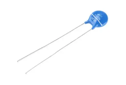 Produktfoto 1 von TDK Metalloxid-Varistor, 210 pF, 240 V / 10 A 395 V, 1200 A max., Ø 9 mm, 3.8 mm
