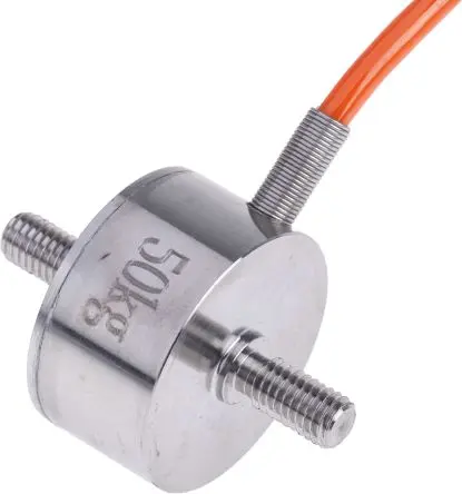 Produktfoto 1 von RS PRO Quetschanschluss, Spannung Kraftmessdose aus Edelstahl 50 kg