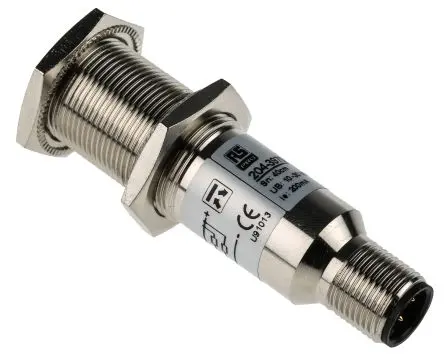 Produktfoto 1 von RS PRO PR18 Zylindrisch Optischer Sensor, Tast-Prinzip, NPN Schließer/Öffner Ausgang, M12-Stecker